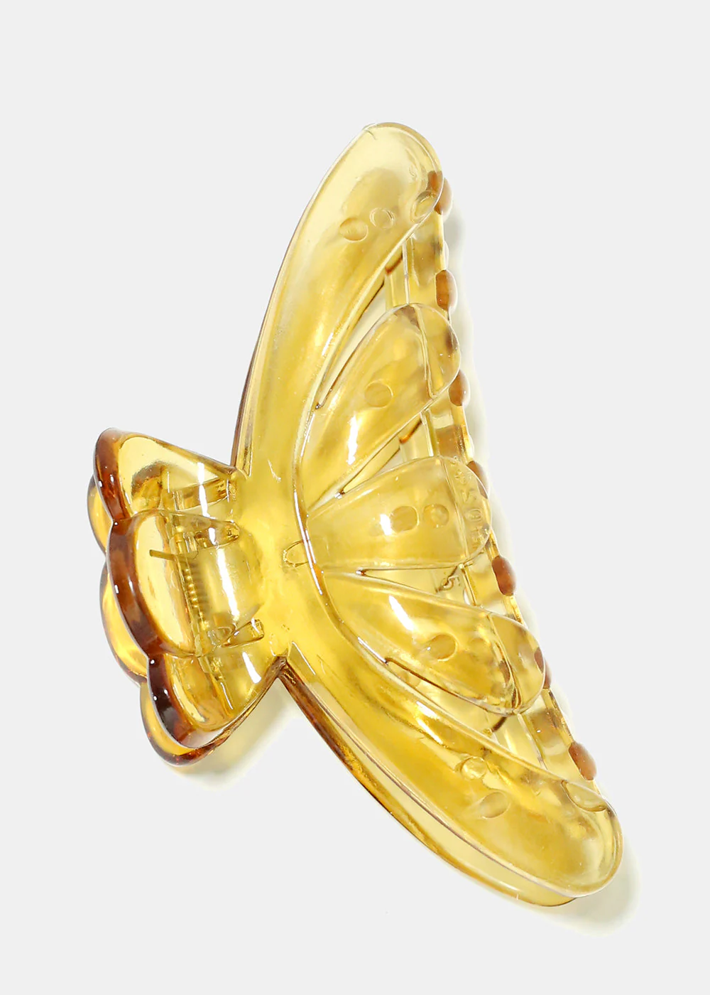 Vintage Transparent Jaw Clip - Image 5