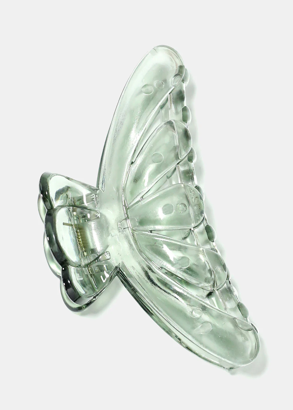 Vintage Transparent Jaw Clip - Image 6