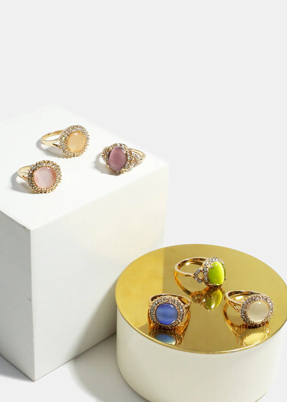 Vintage Unique Stone Ring - Image 3