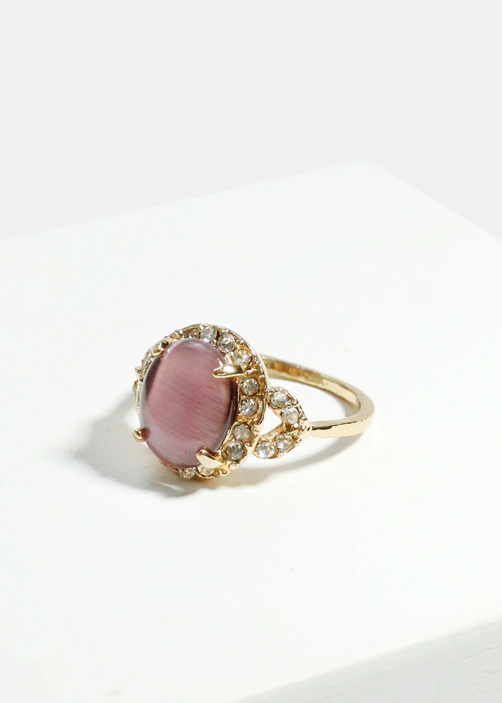 Vintage Unique Stone Ring - Image 6