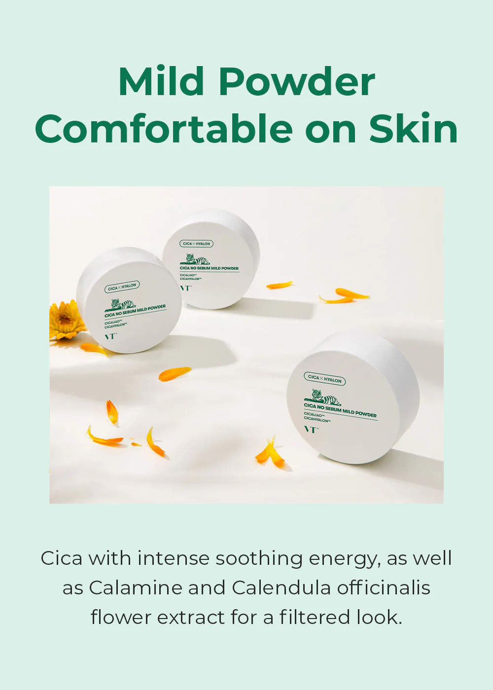 VT Cica No-Sebum Mild Powder 5g - Image 4
