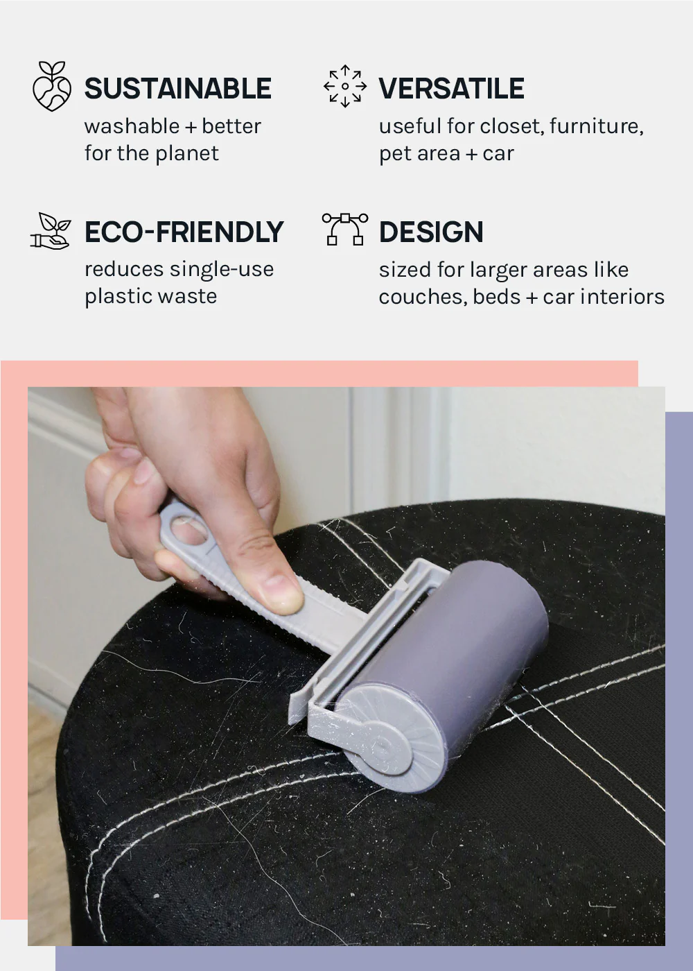 Washable Reusable Lint Remover - Image 4