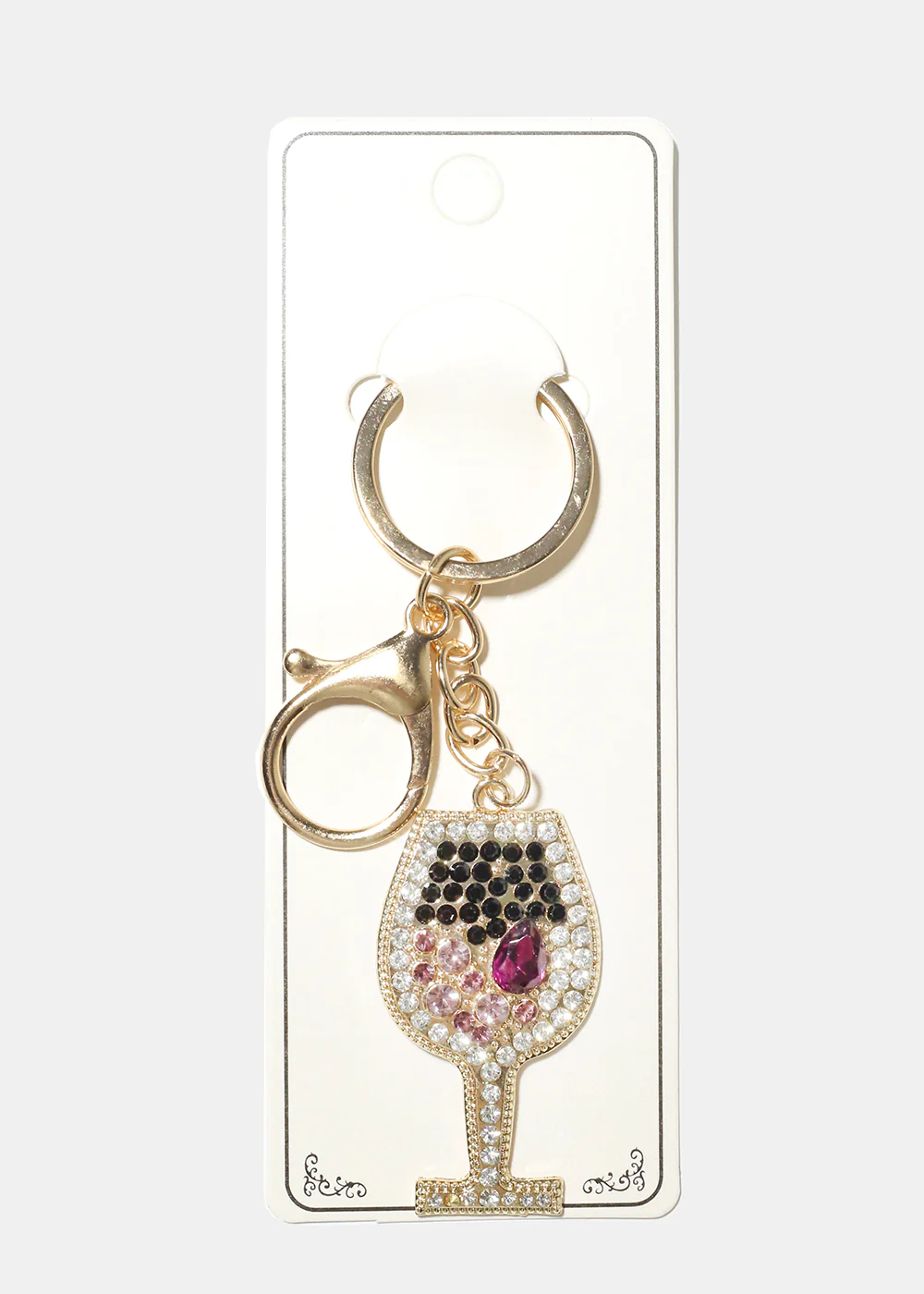Wine Glass Keychain - Image 2