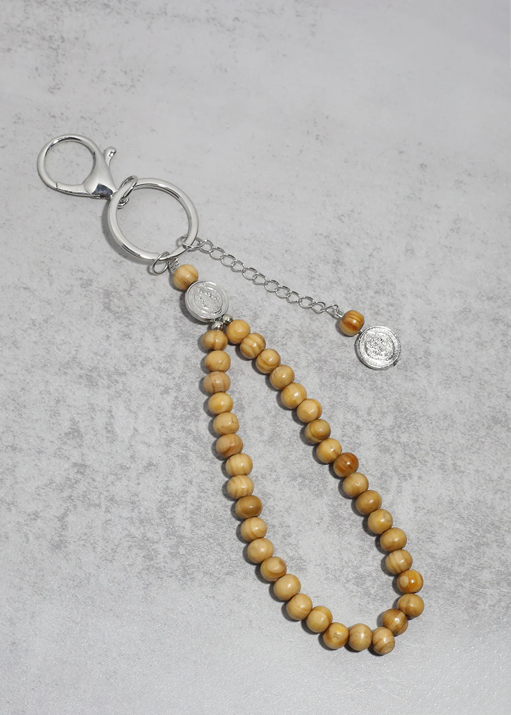Wooden Rosary Keychain - Image 6