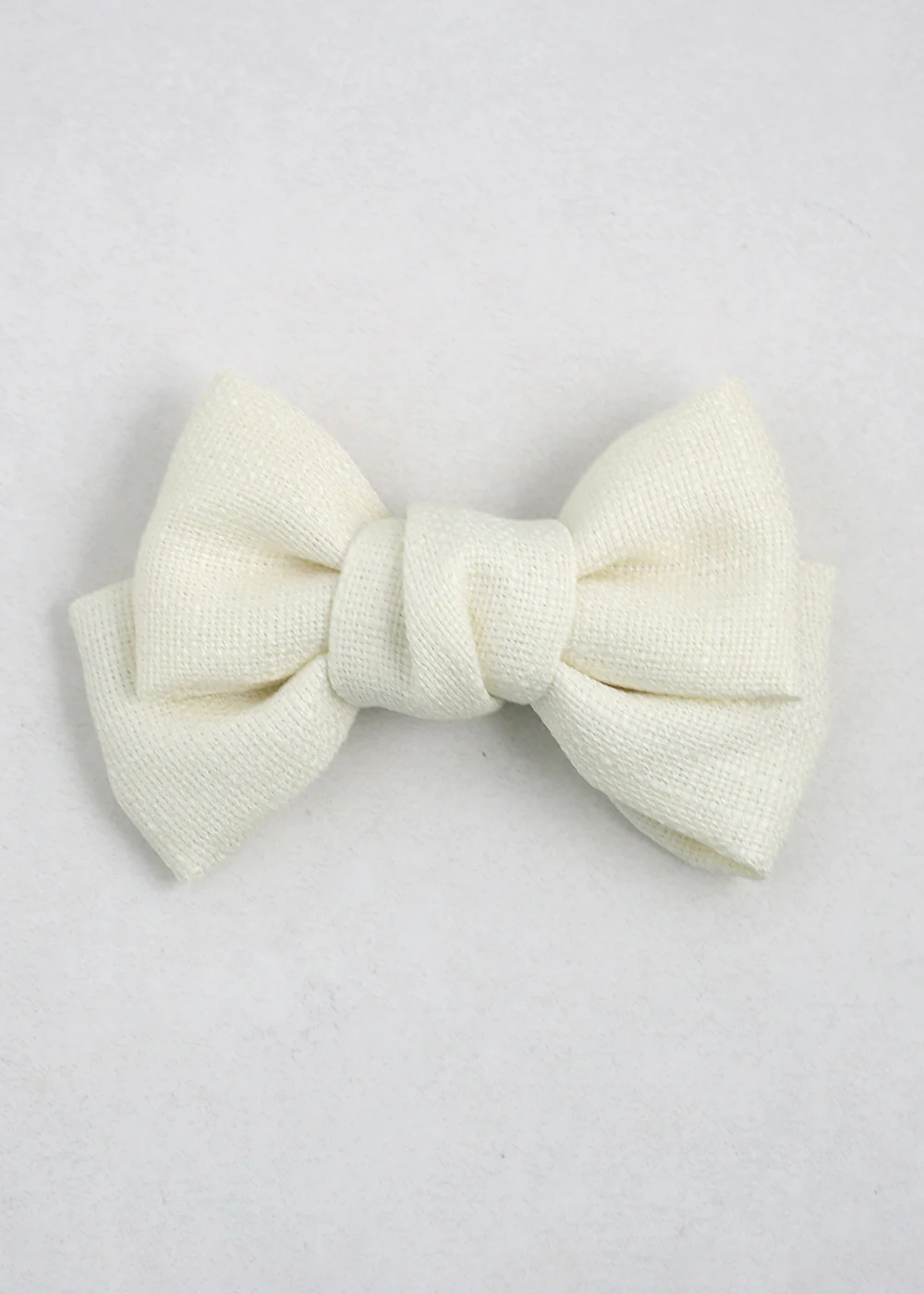 Woven Hair Bow Pin - Image 2