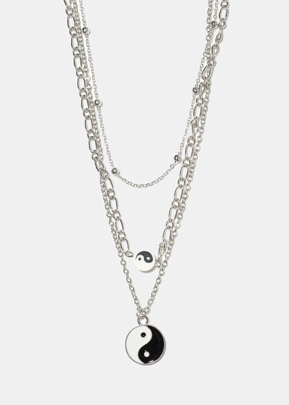 Yin Yang Layered Necklace - Image 3